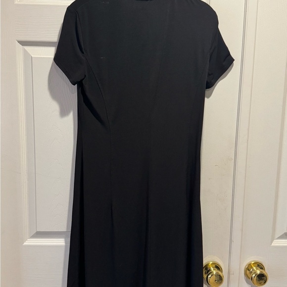 Merona Black Wrap Dress - Classic & Versatile - Picture 4 of 5